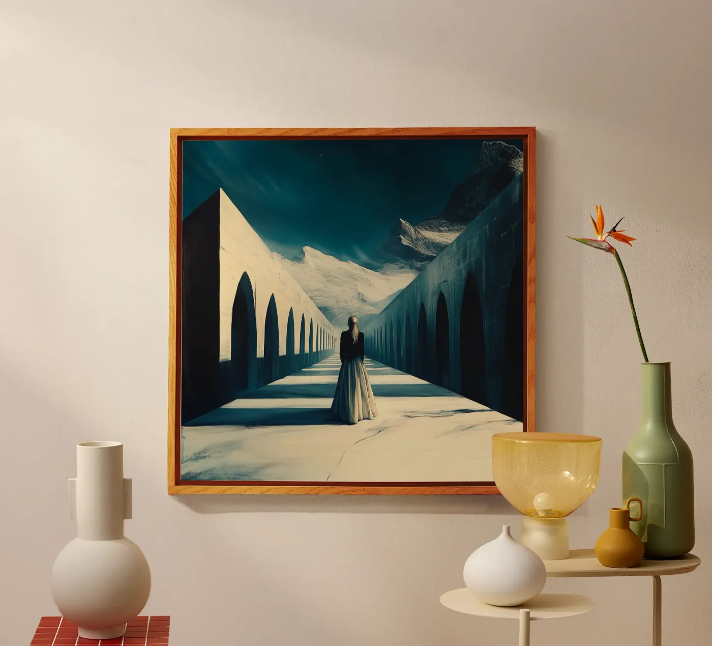 Perspective acrylic glass by Synthaira