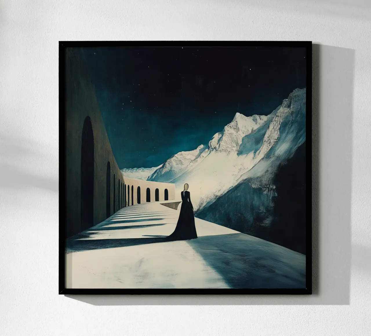 Arch in the sky carta hahnemühle da Synthaira