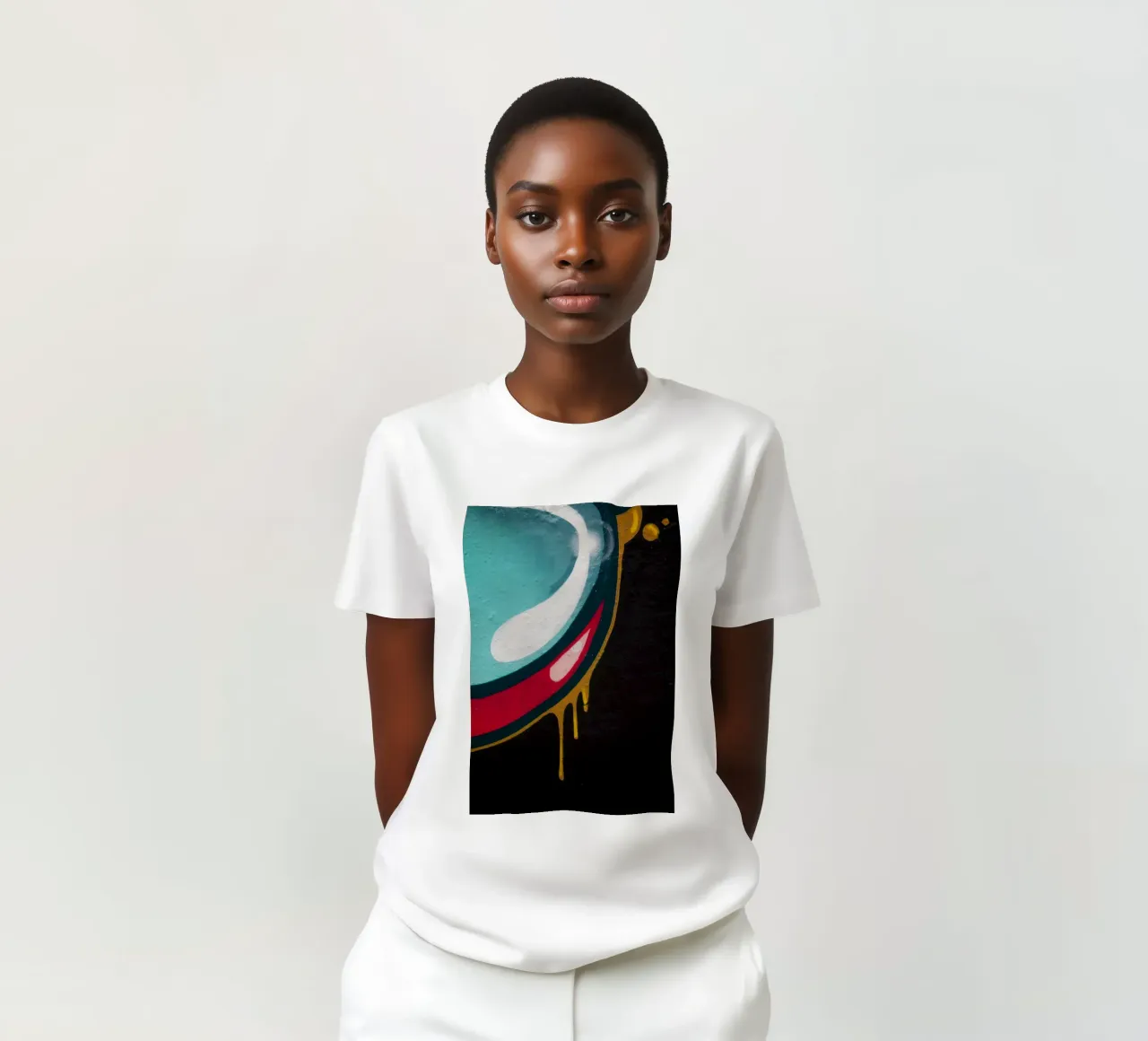 Drop Graffiti t-shirt da Flo Klein