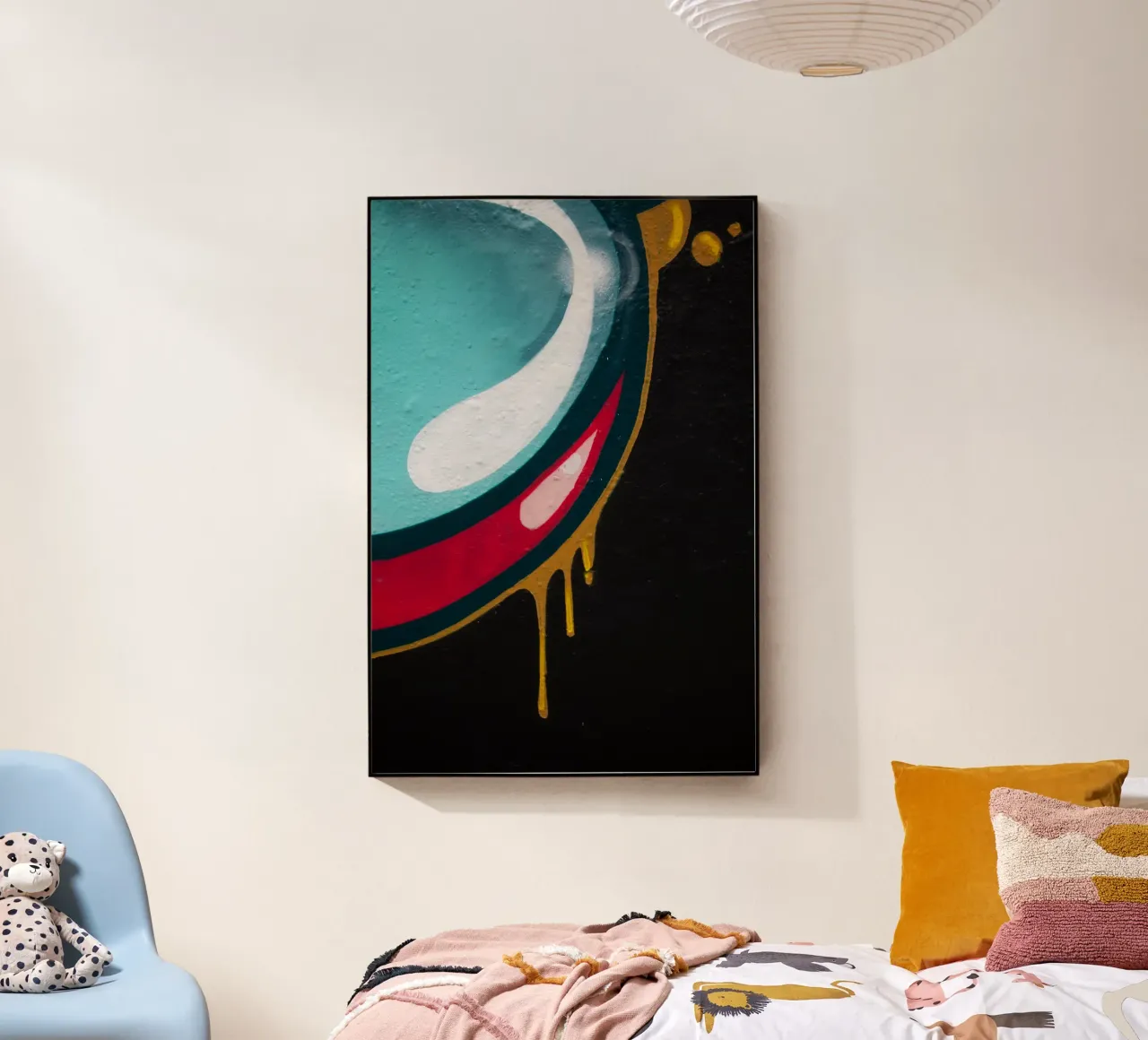 Drop Graffiti plexiglass da Flo Klein