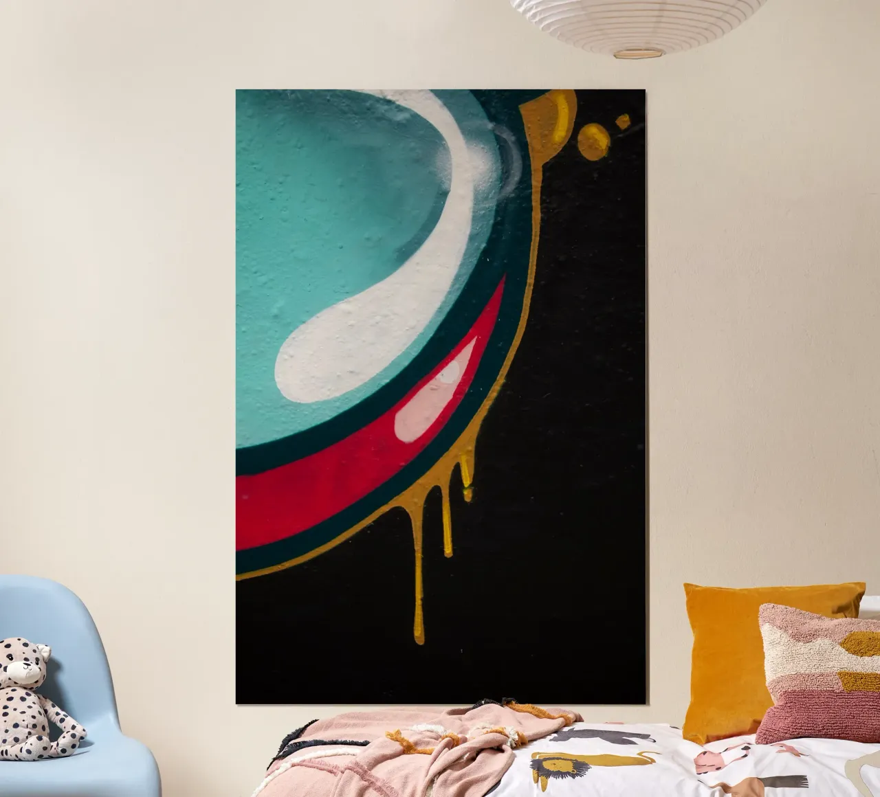 Drop Graffiti poster da Flo Klein Gallery