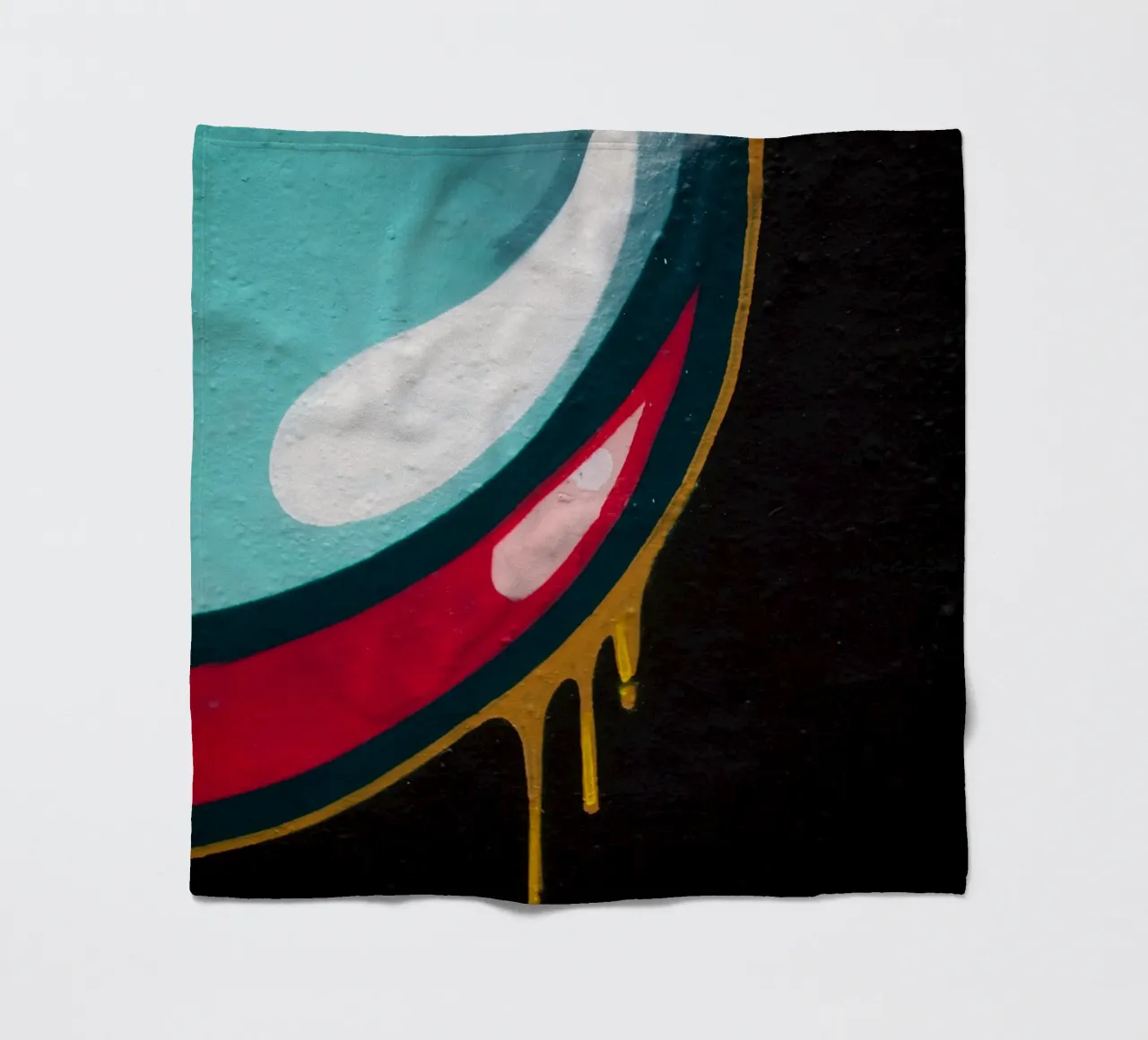 Drop Graffiti coperta in pile da Flo Klein