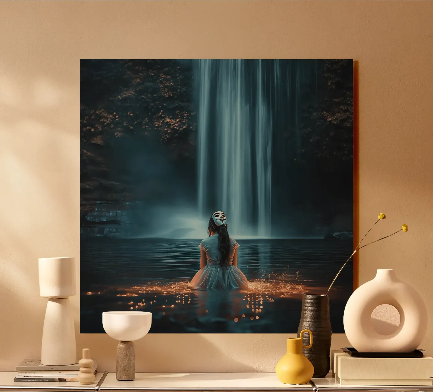 Society acrylic glass by Synthaira