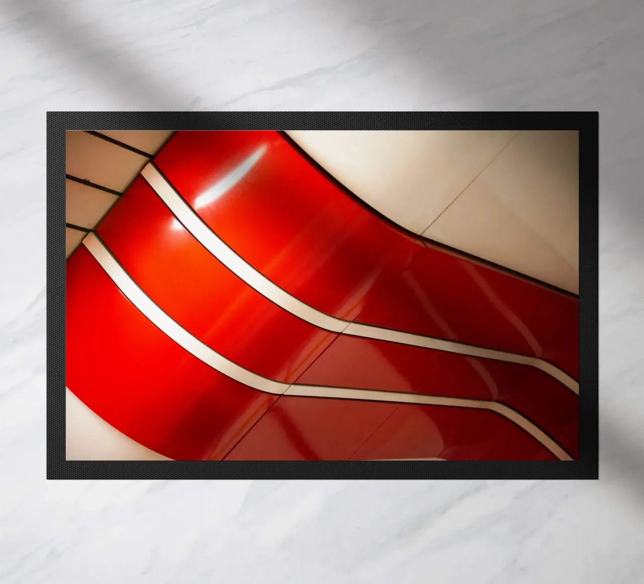 Untergrund Station Part 2 doormat by Flo Klein