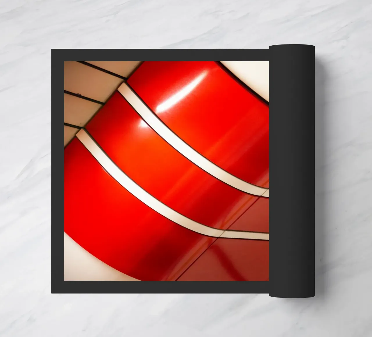 Untergrund Station Part 2 doormat by Flo Klein