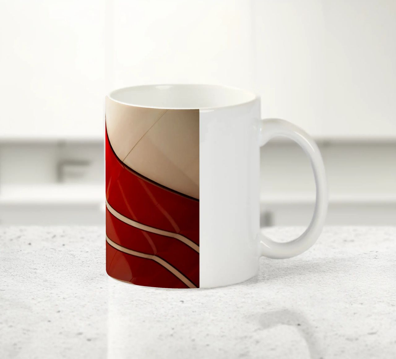 Untergrund Station Part 2 tazza in ceramica da Flo Klein