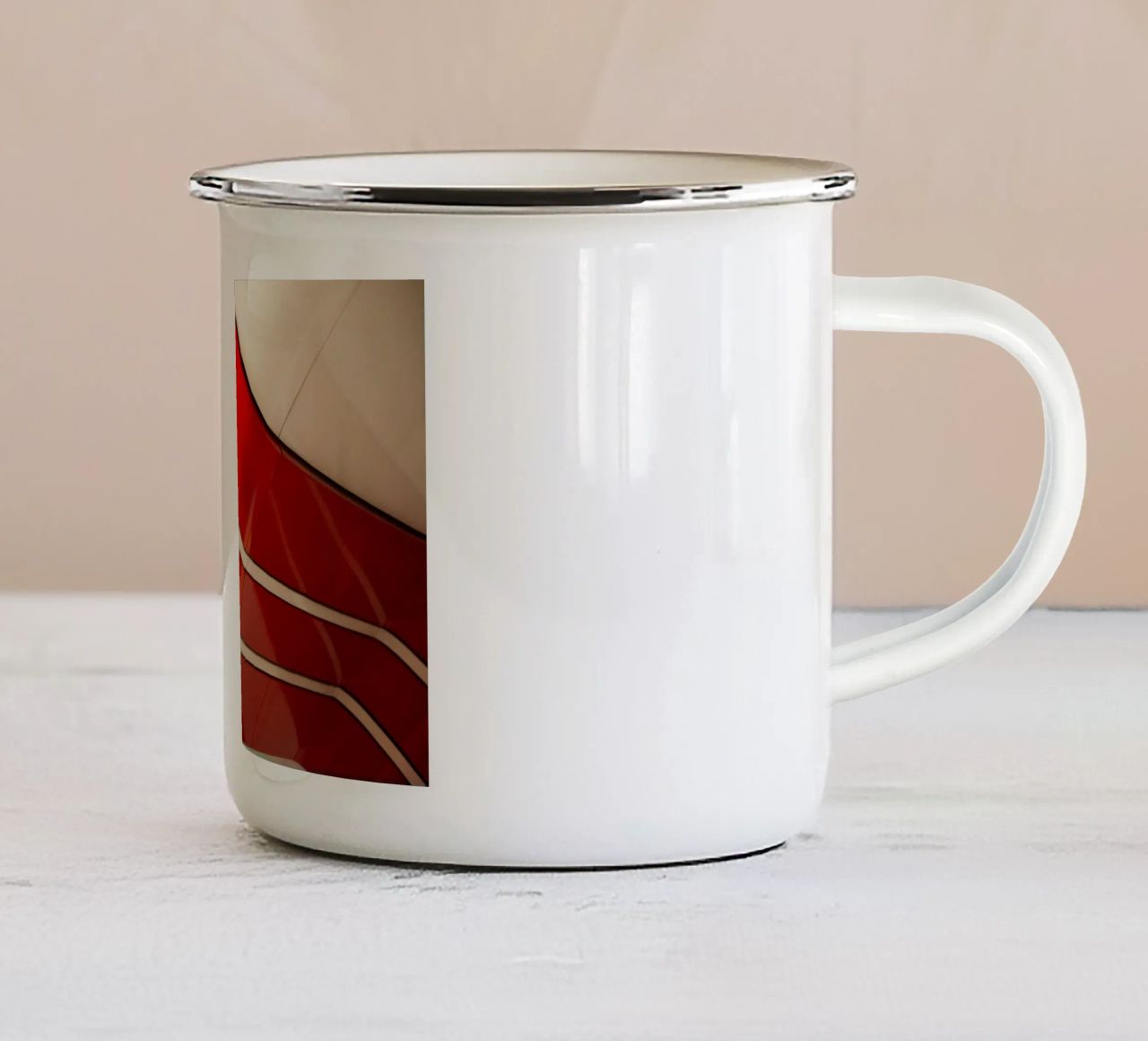 Untergrund Station Part 2 tazza in smalto da Flo Klein