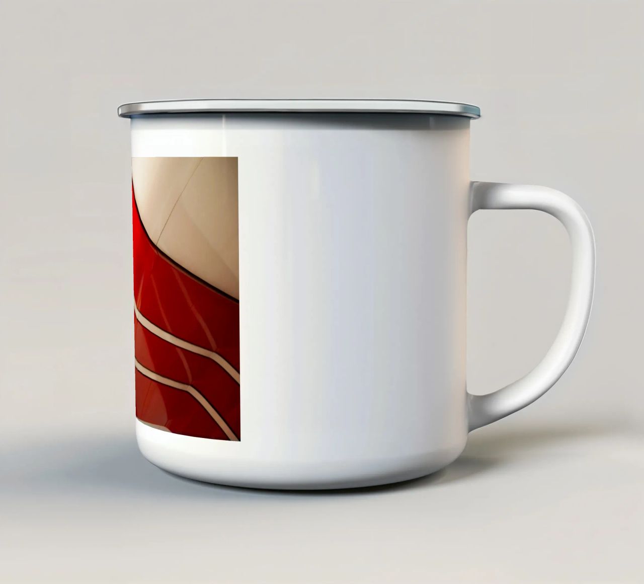 Untergrund Station Part 2 tazza in smalto da Flo Klein