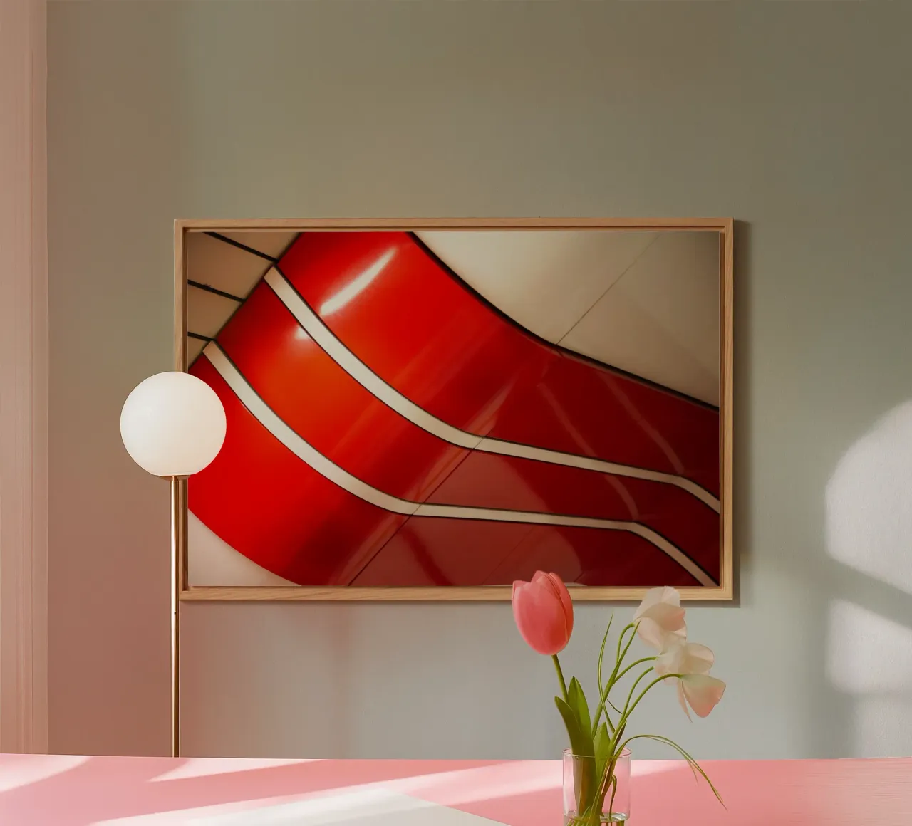 Untergrund Station Part 2 alluminio dibond da Flo Klein