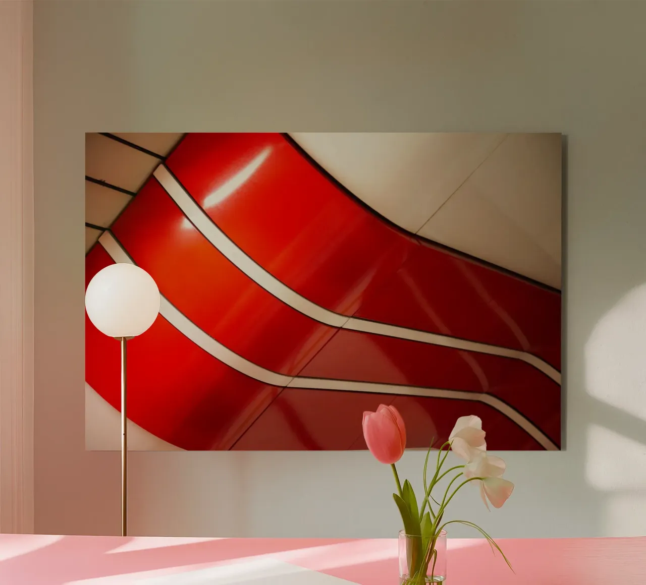 Untergrund Station Part 2 alluminio dibond da Flo Klein