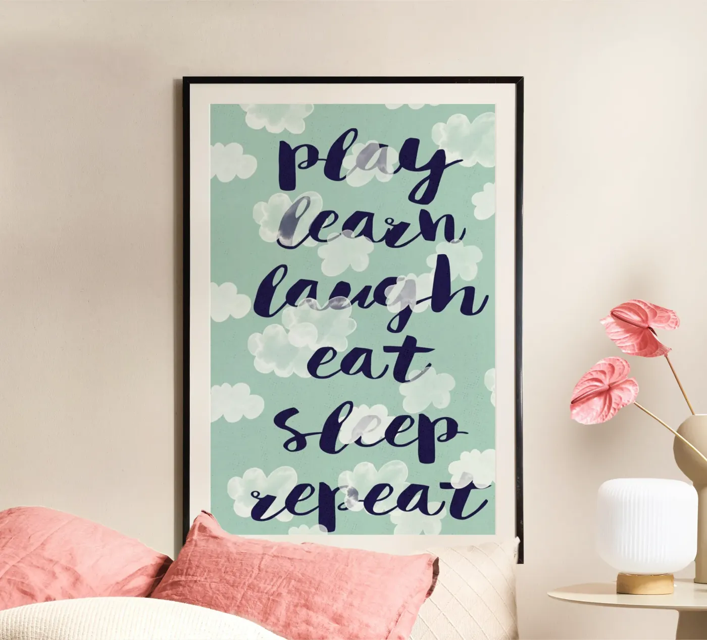Play Learn Laugh poster da treechild