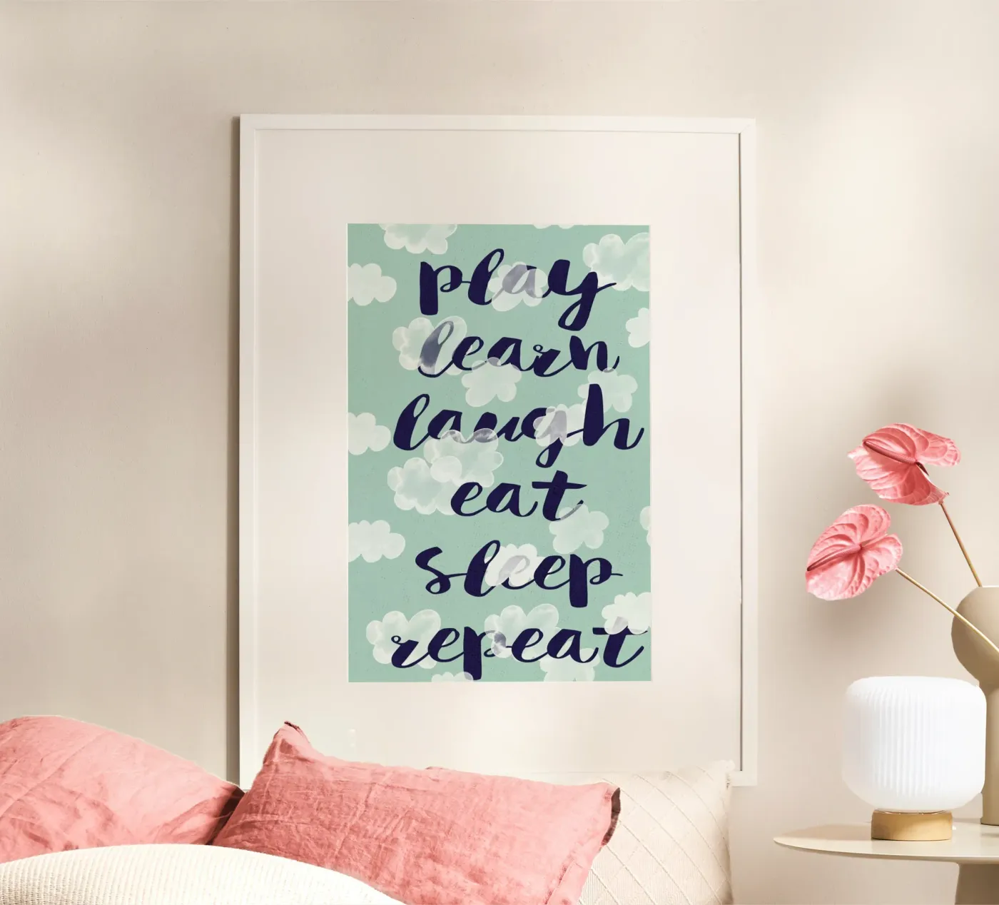 Play Learn Laugh poster da treechild