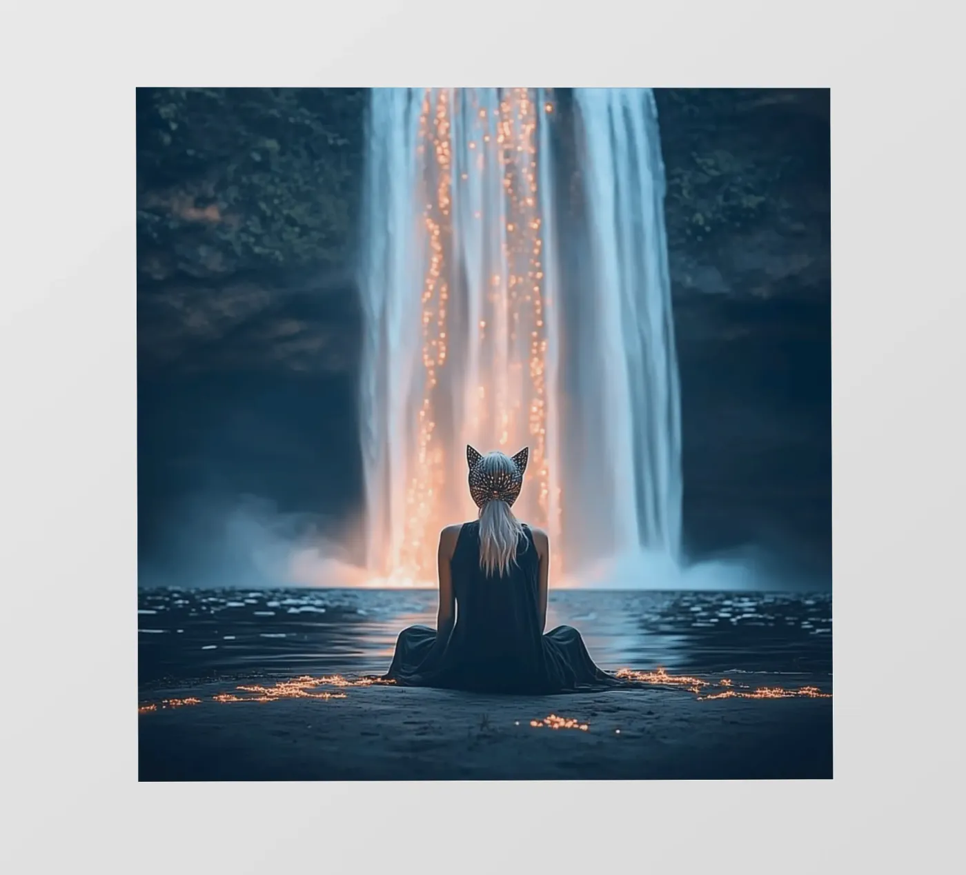 Waterfall pellicola backlit da Synthaira