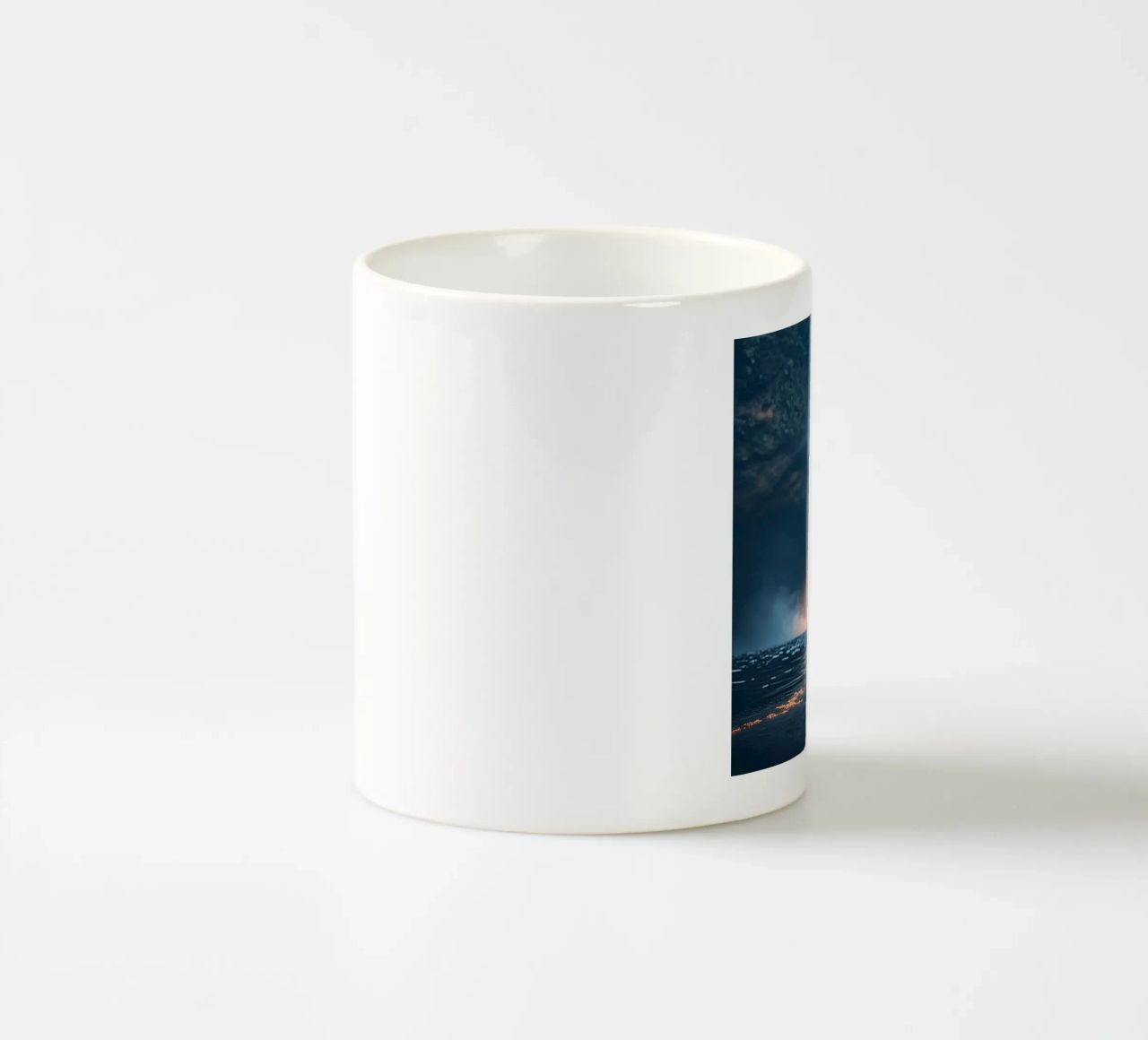 Waterfall tazza in ceramica da Synthaira