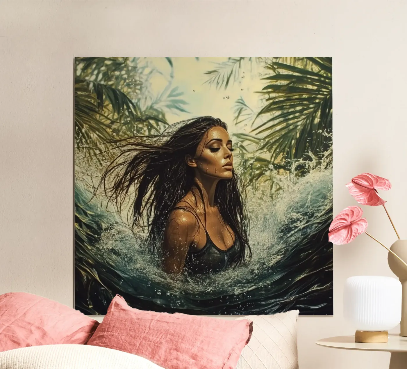 Jungle Waterfall poster da Synthaira
