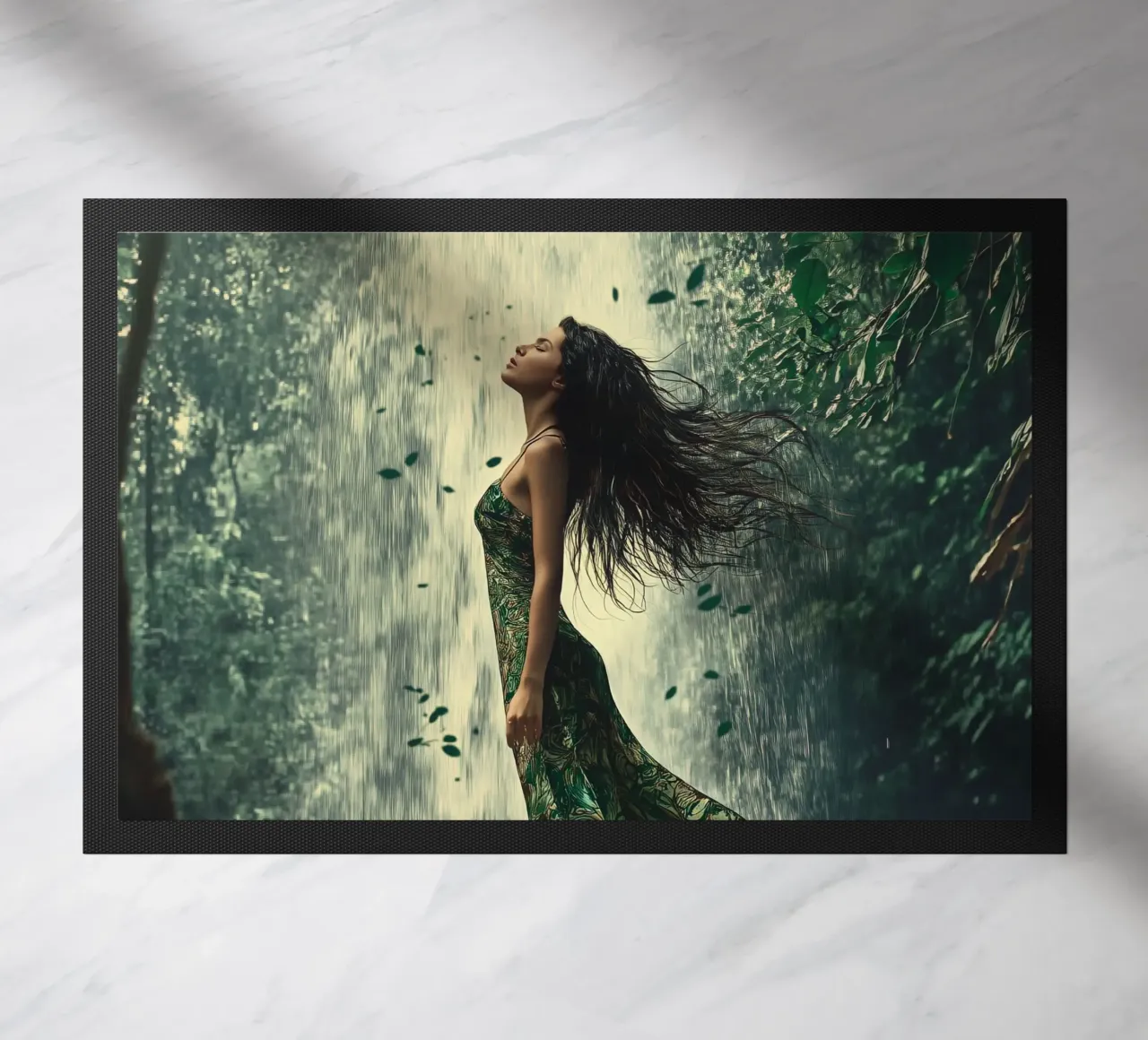 Cascata nella giungla zerbino da Synthaira