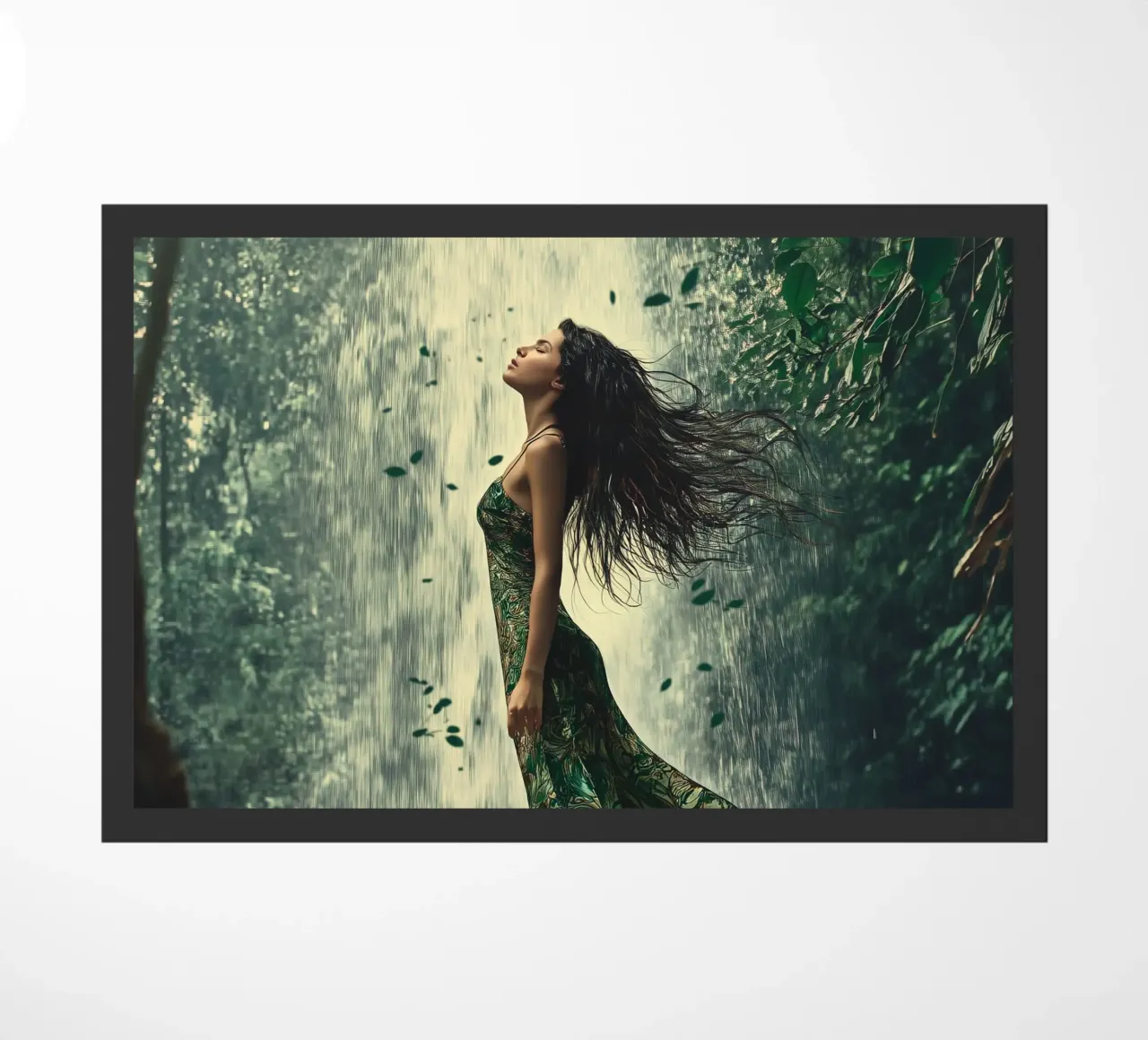 Cascata nella giungla zerbino da Synthaira