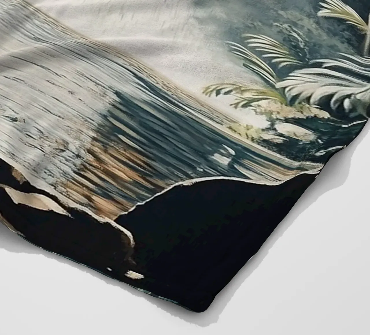 Cascata nella giungla coperta in pile da Synthaira