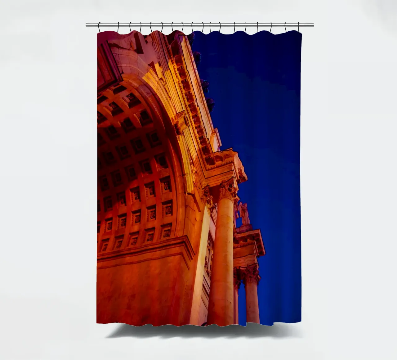 München Siegestor Red tenda da doccia da Flo Klein