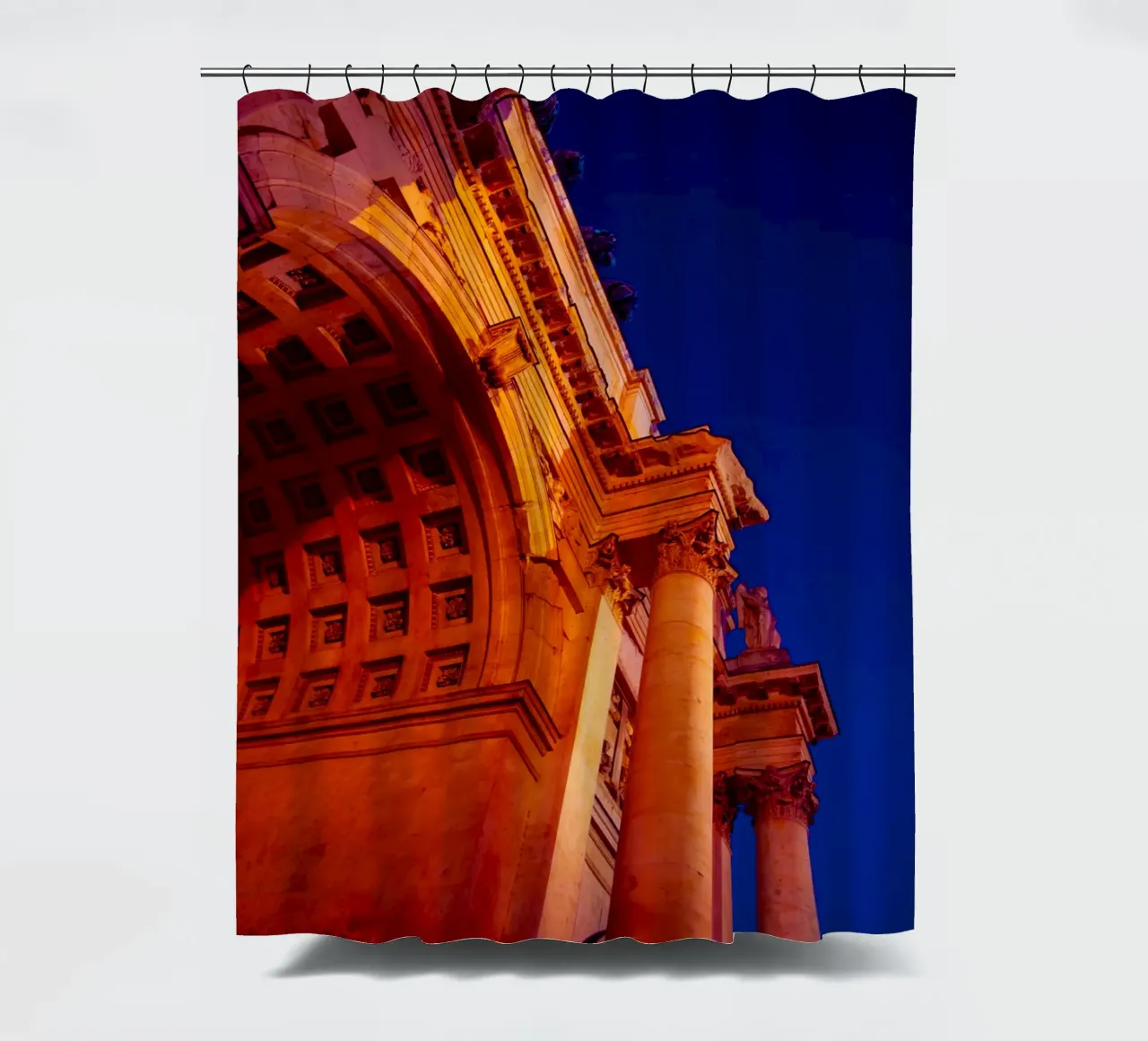 München Siegestor Red tenda da doccia da Flo Klein