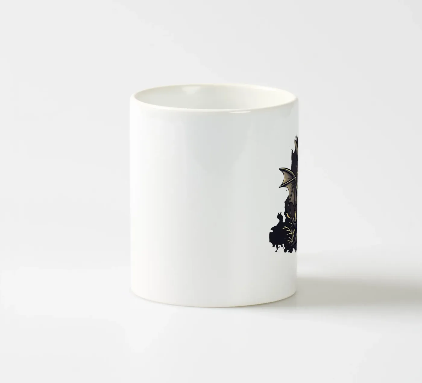 dragon ceramic mug by SternchenStudio