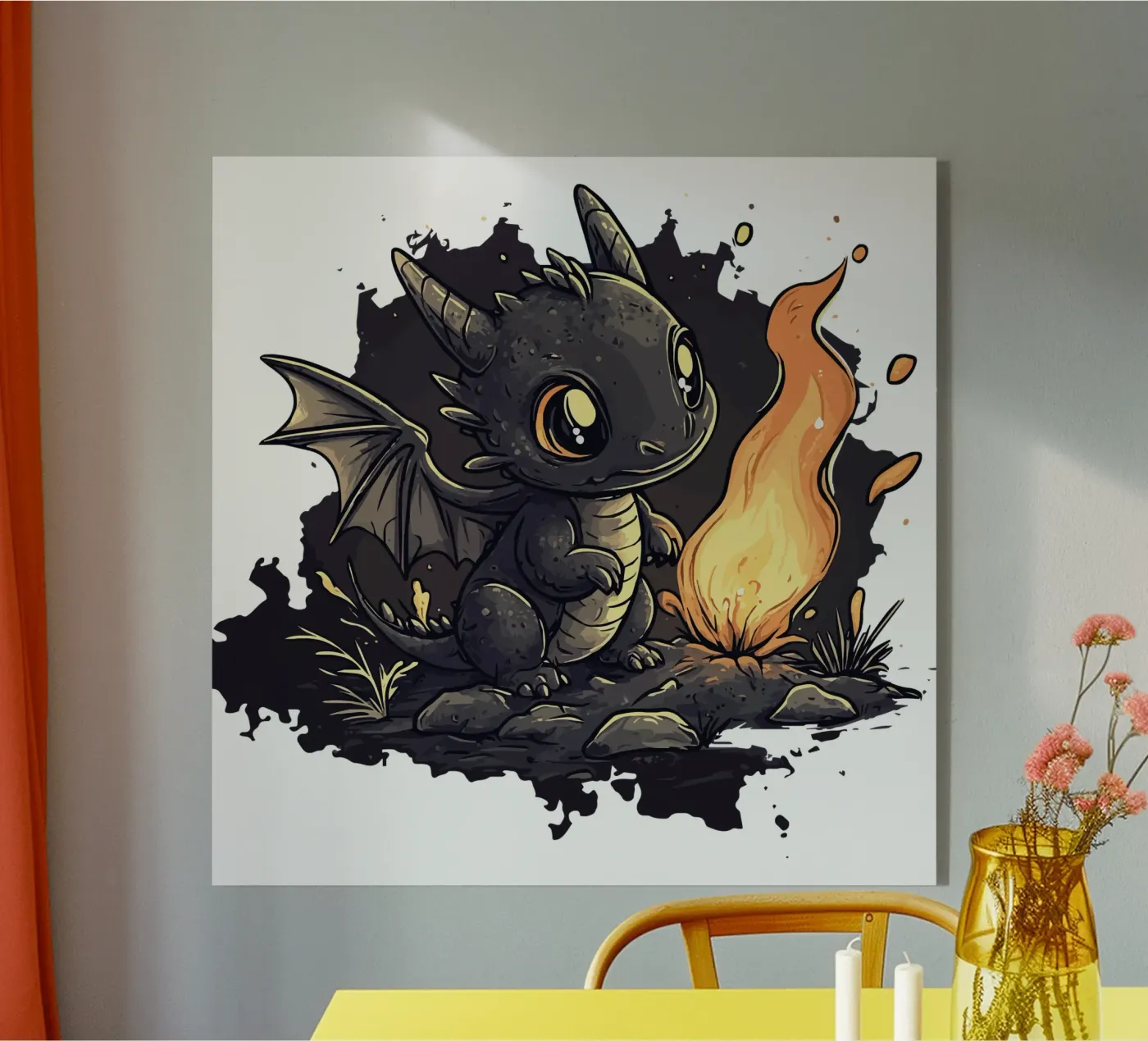 dragon plexiglas de SternchenStudio