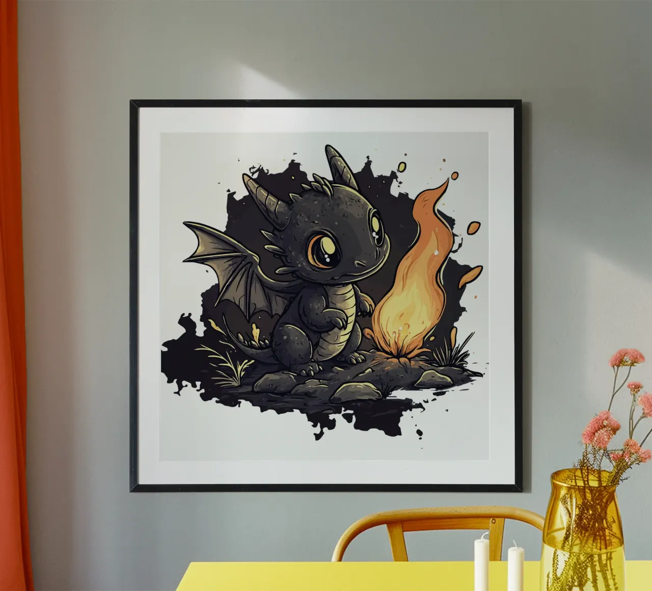 dragon poster da Synthaira