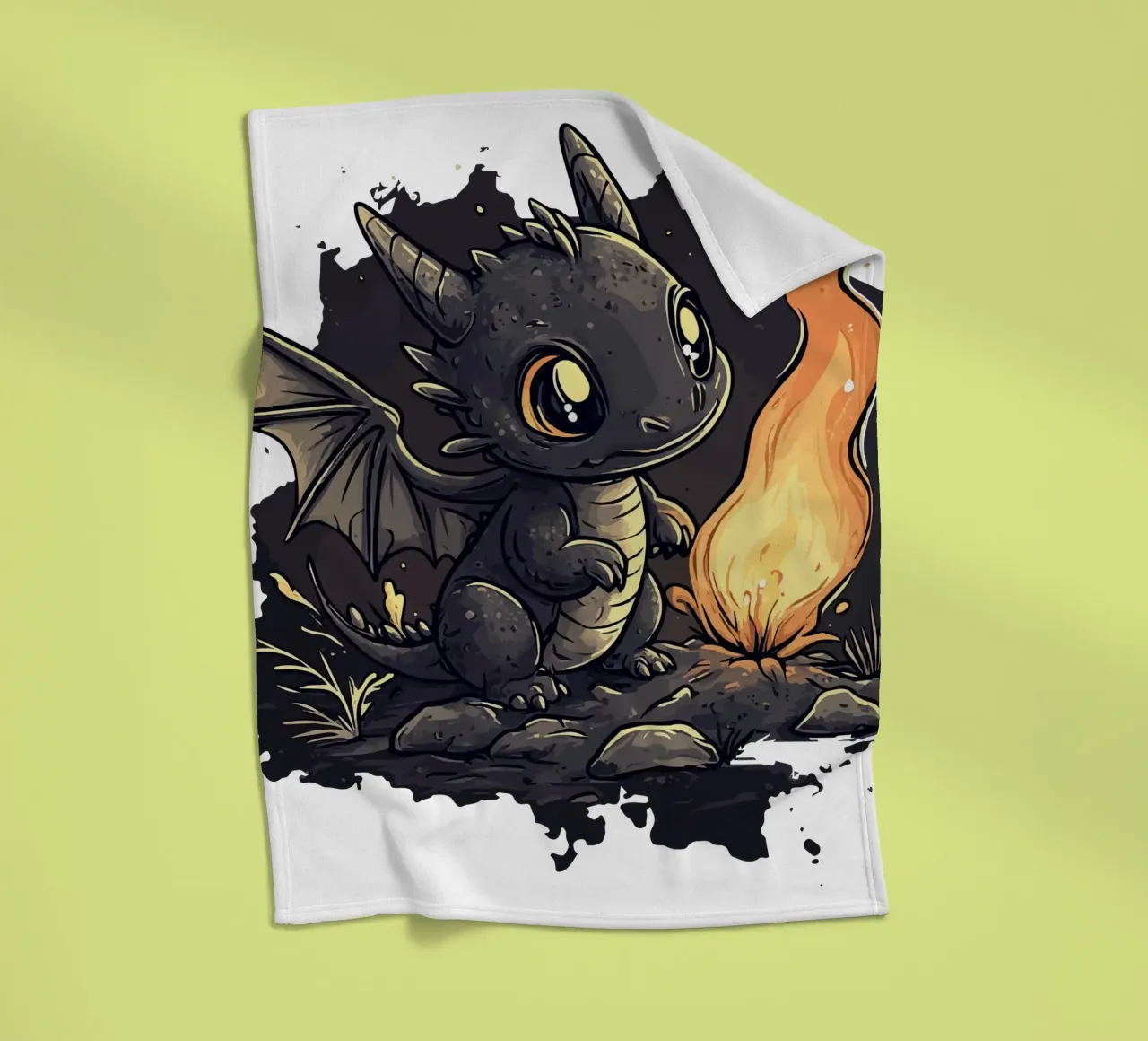 dragon fleecedeken van Synthaira