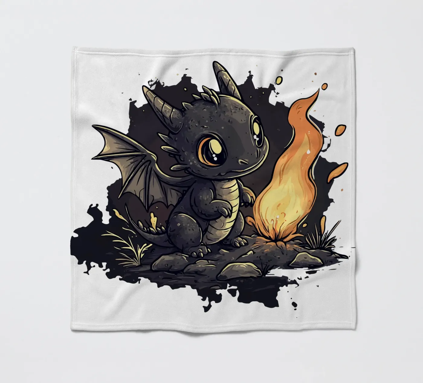 dragon coperta in pile da SternchenStudio