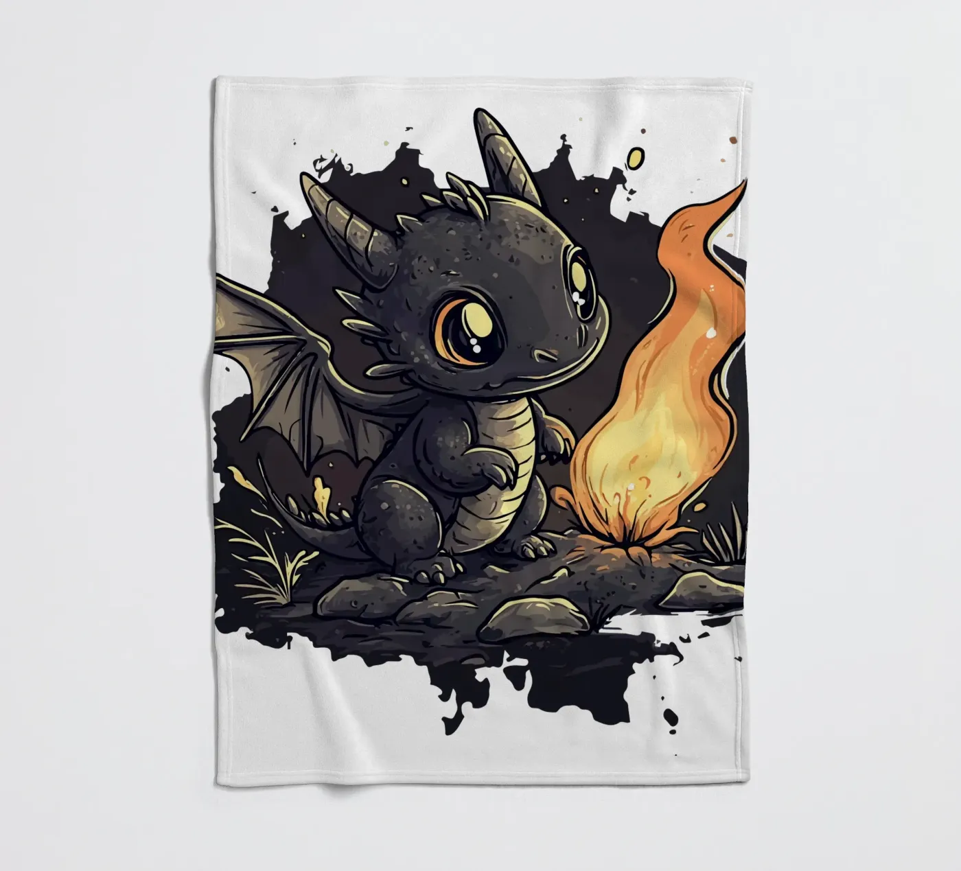 dragon coperta in pile da SternchenStudio