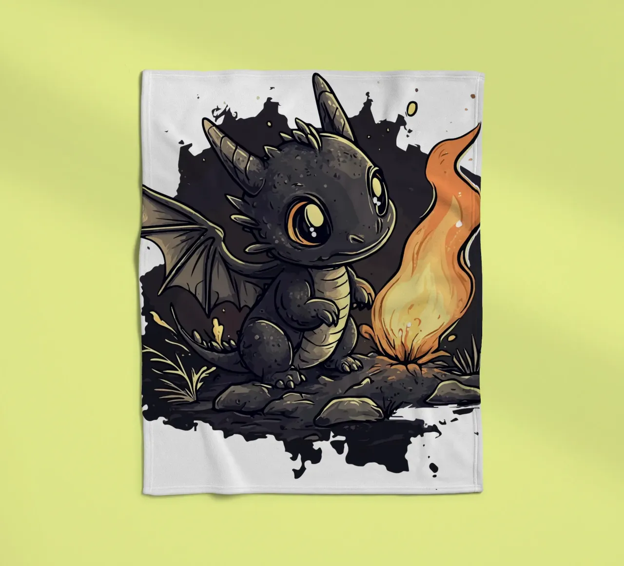 dragon fleecedeken van Synthaira