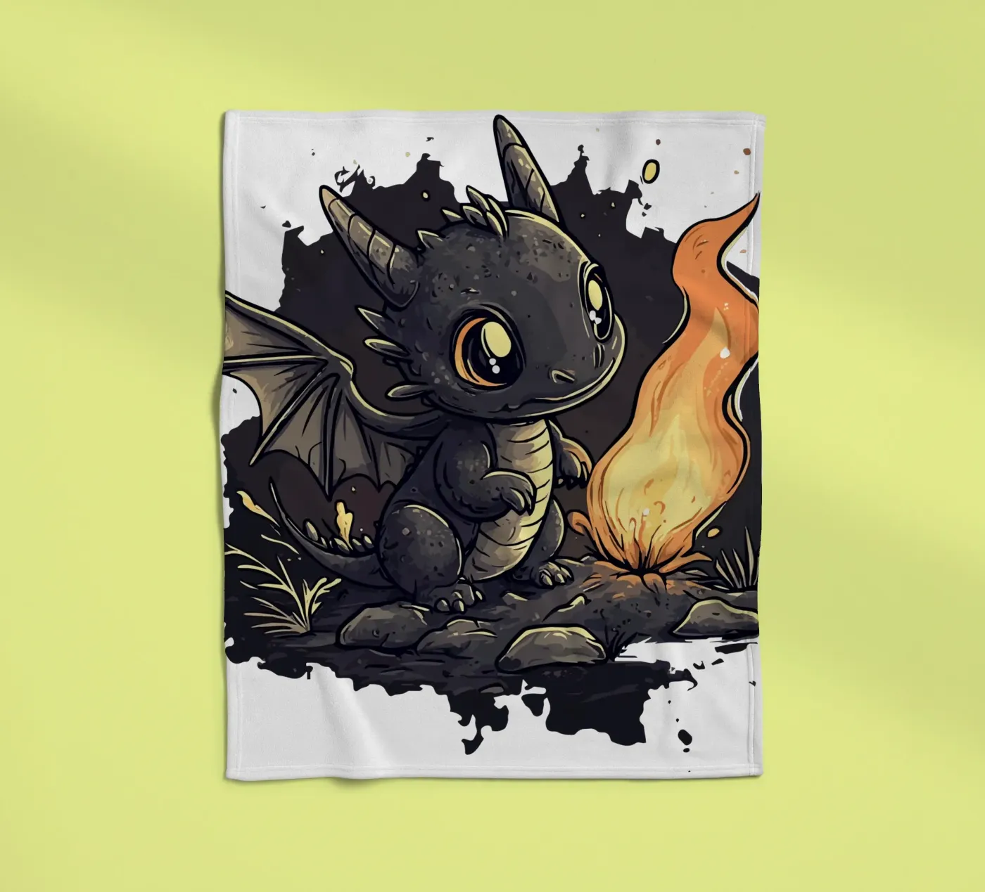 dragon Fleecedecke von SternchenStudio