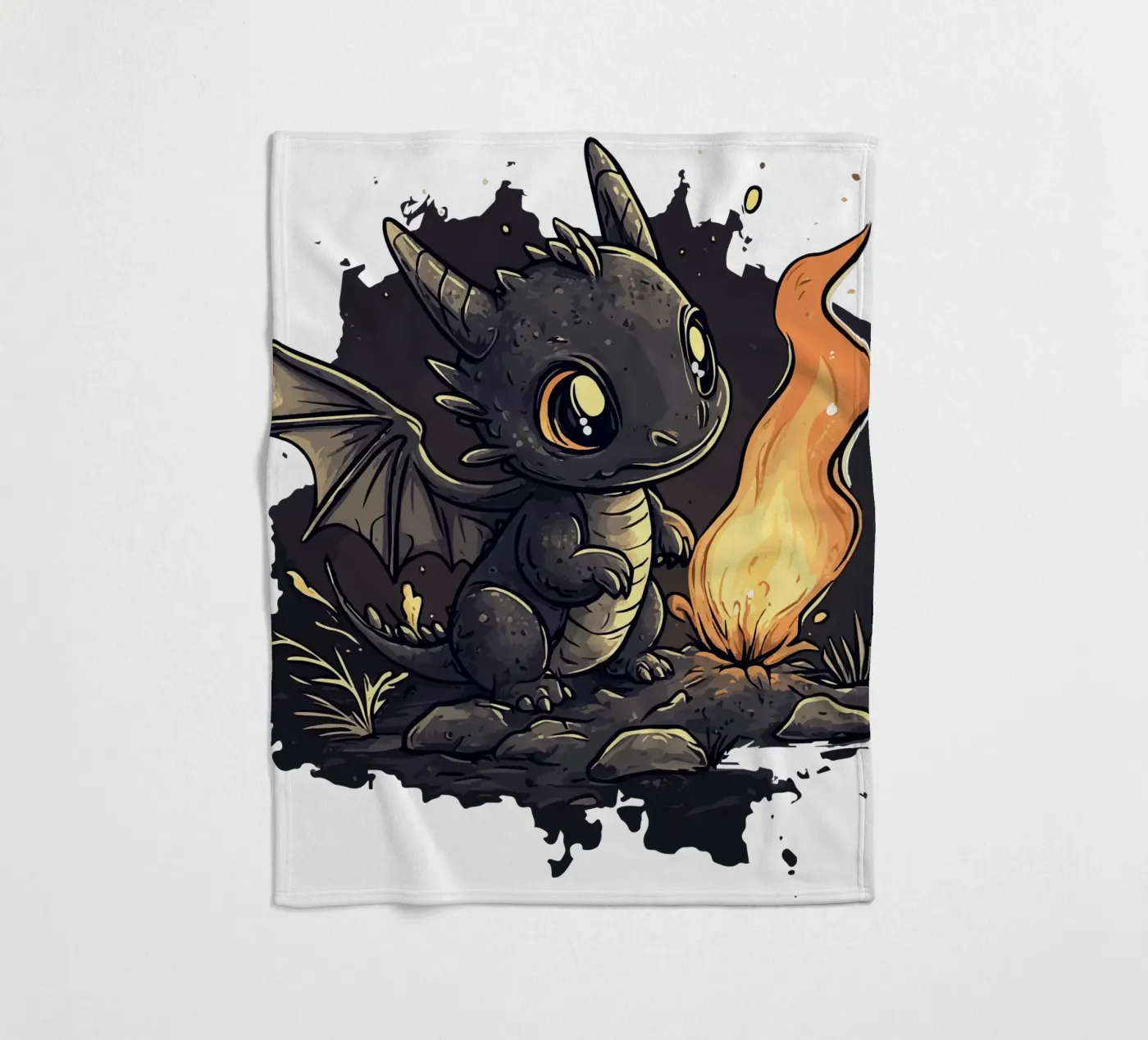 dragon Fleecedecke von SternchenStudio