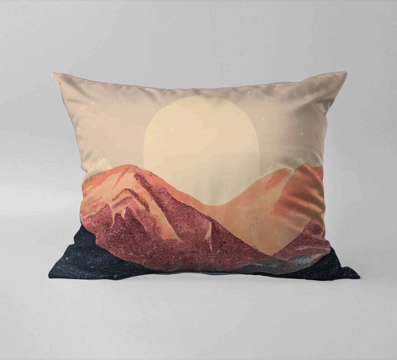 The mountains are calling cuscino da Synthaira