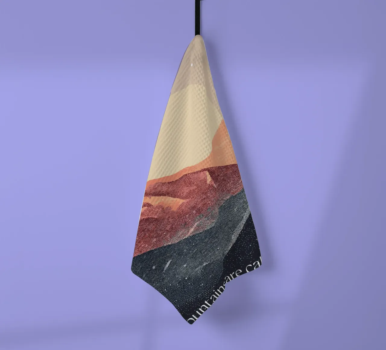 The mountains are calling torchon de Synthaira