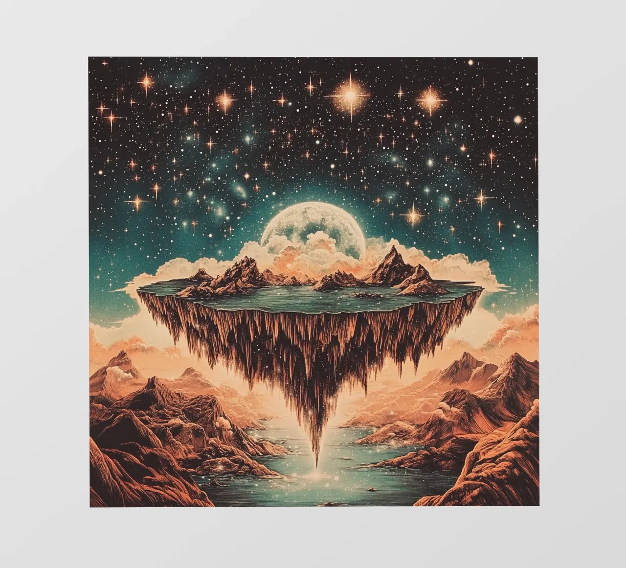 Floating Island telo in pvc da Synthaira