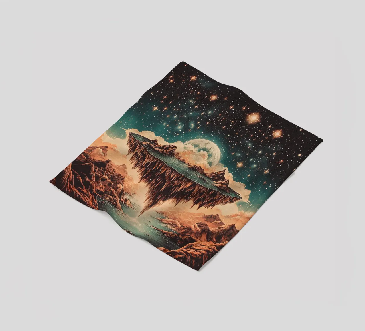 Floating Island coperta in pile da Synthaira