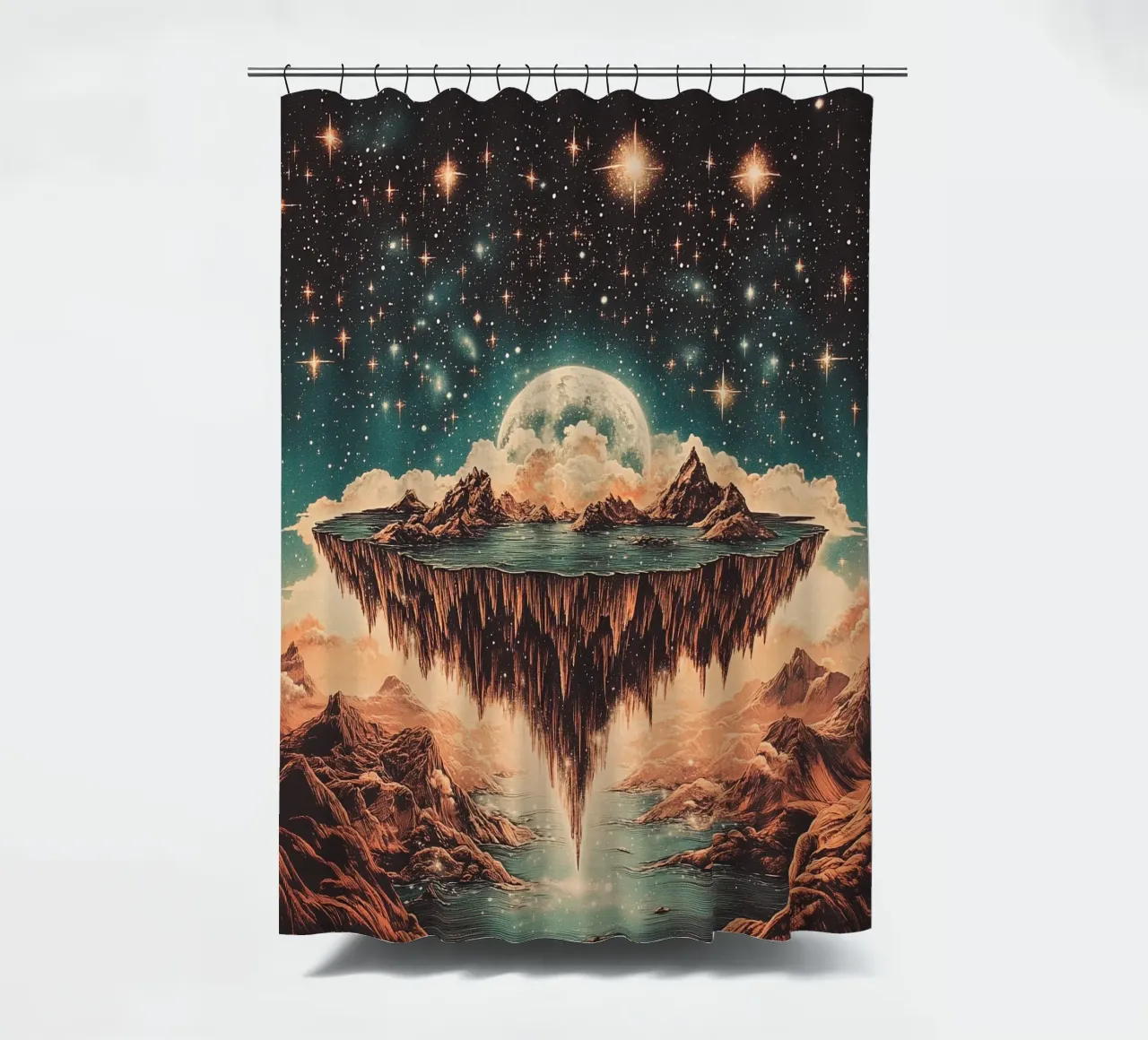 Floating Island tenda da doccia da Synthaira