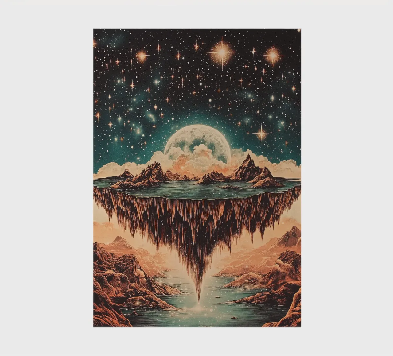 Floating Island notebook by Synthaira