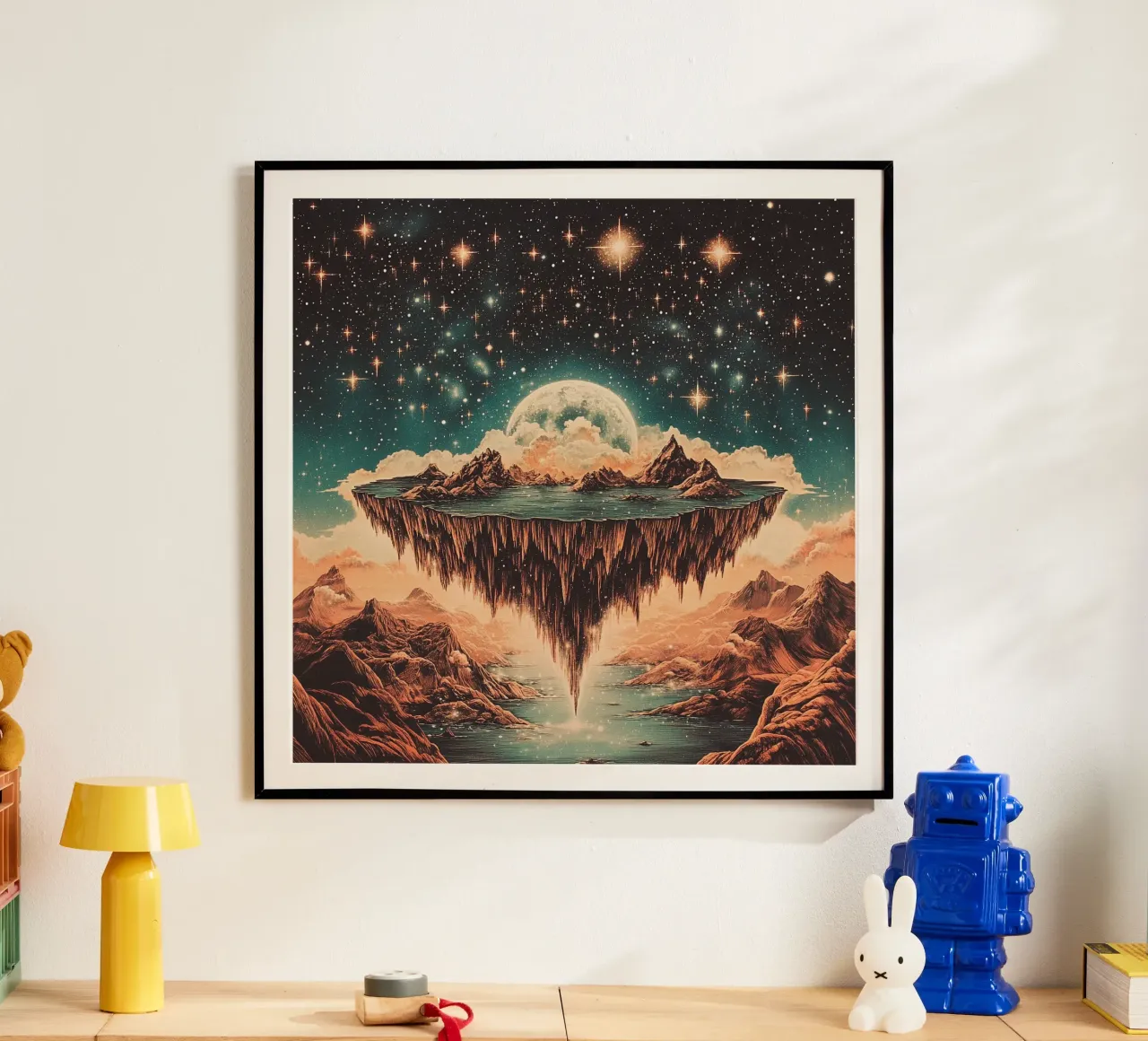 Floating Island carta hahnemühle da Synthaira