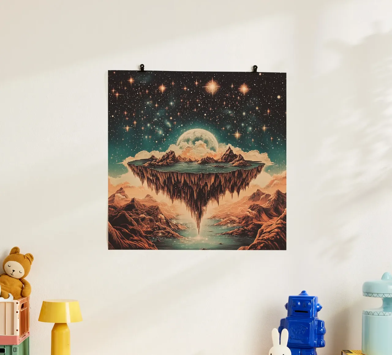 Floating Island carta hahnemühle da Synthaira