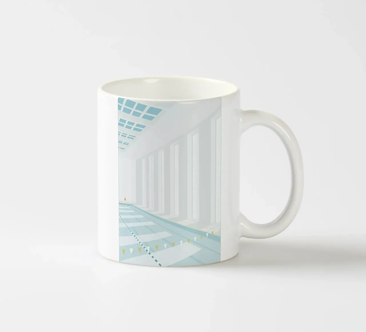Svømmehal tazza in ceramica da Swen Swensøn