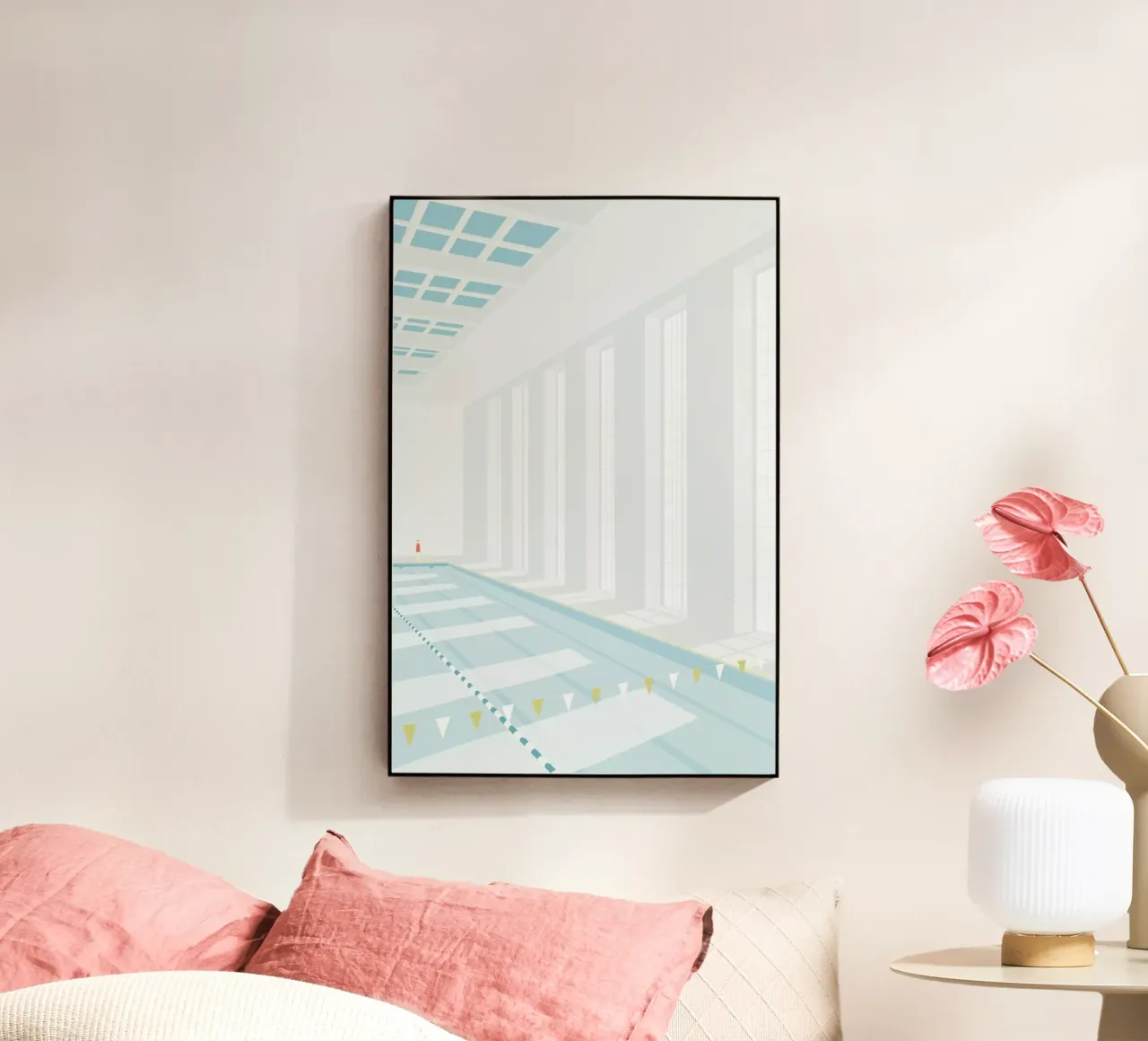 Svømmehal plexiglass da Swen Swensøn