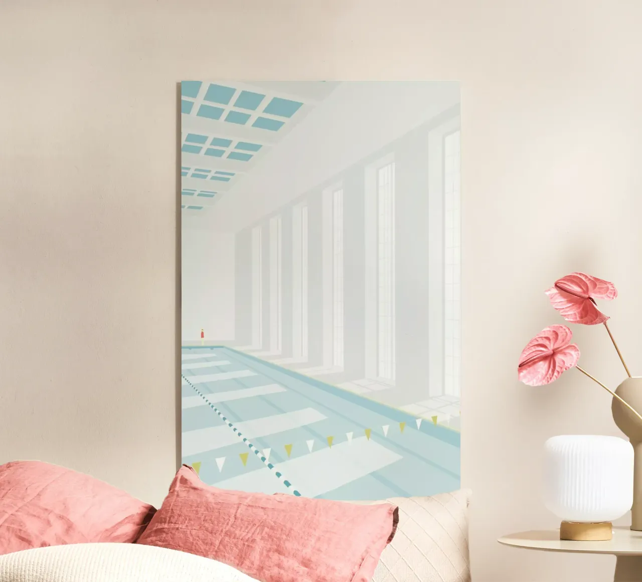 Svømmehal plexiglass da Swen Swensøn