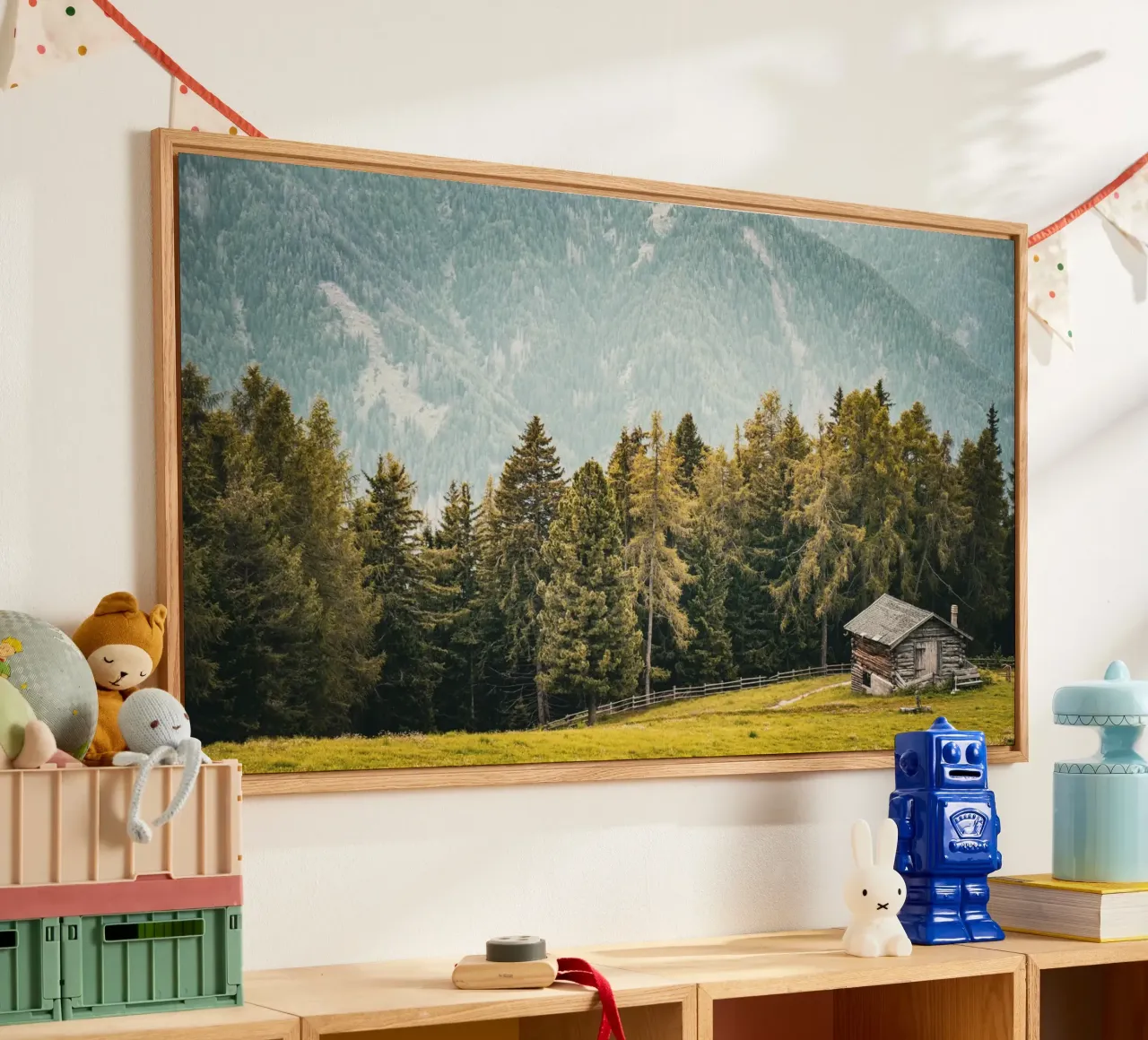 Berghütte plexiglass da Flo Klein