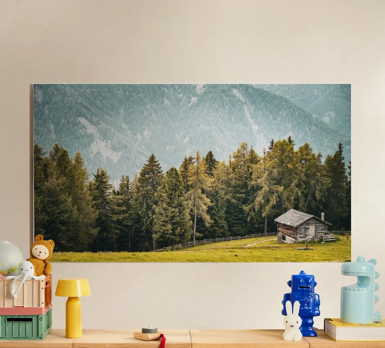 Berghütte plexiglass da Flo Klein