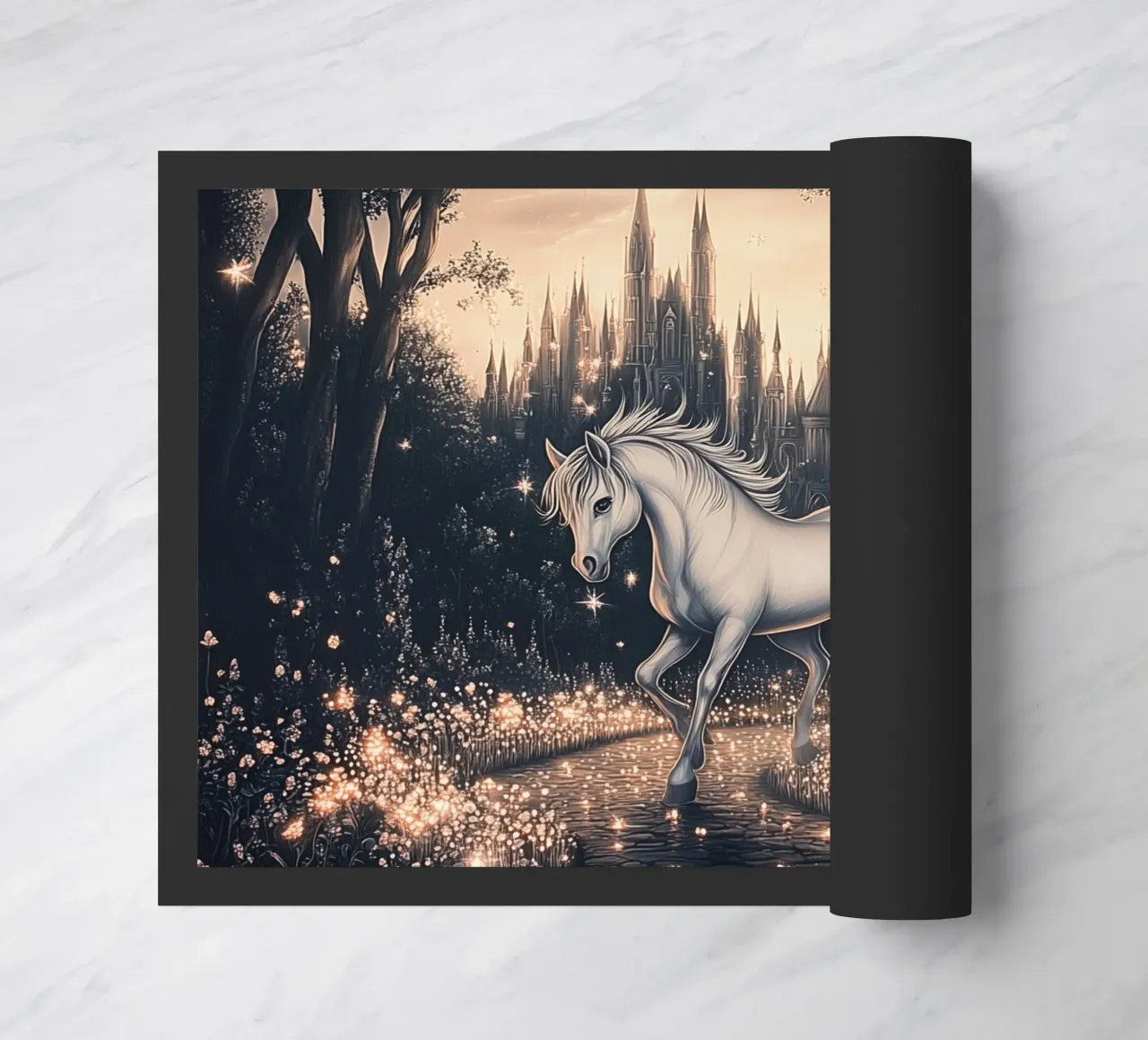 Prancing Pony deurmat van Synthaira