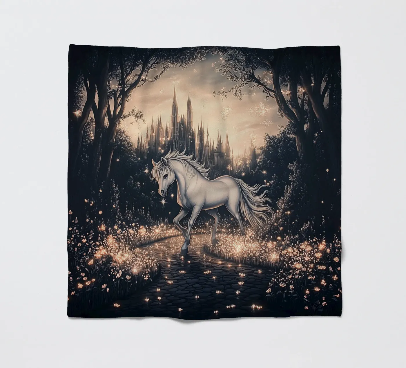 Prancing Pony Fleecedecke von SternchenStudio