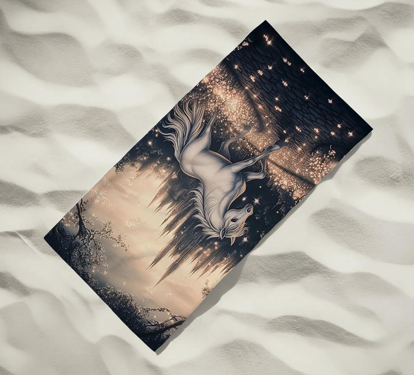 Prancing Pony strandhanddoek van SternchenStudio