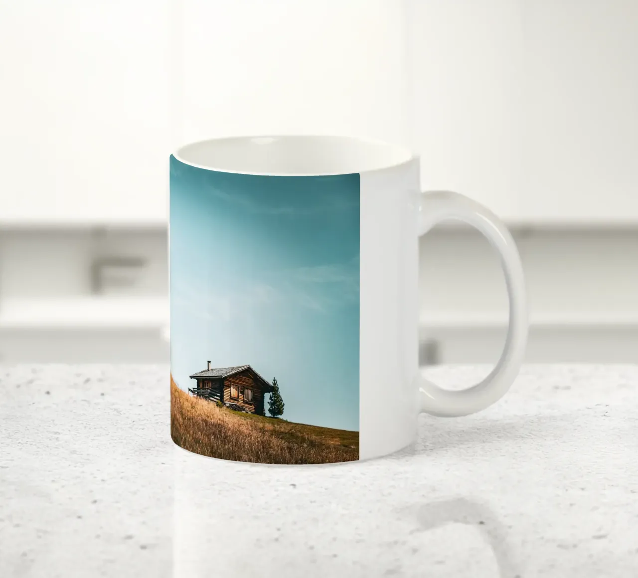 Berghütte 3 tazza in ceramica da Flo Klein